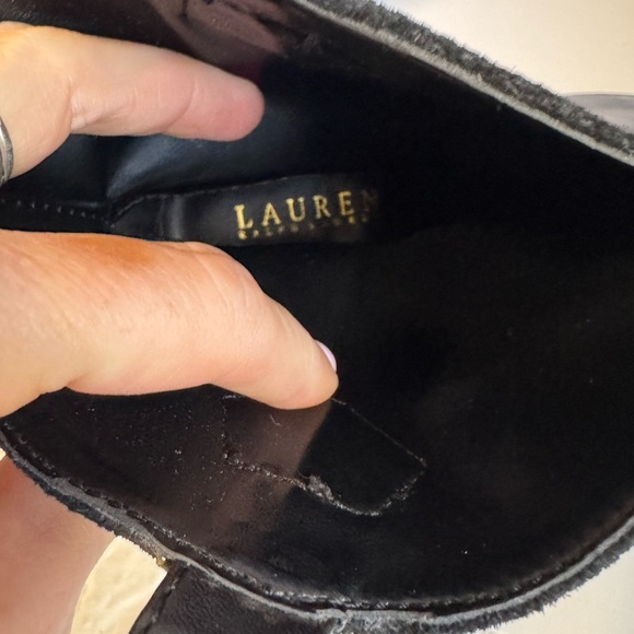Ralph Lauren black booties size 8.5 womens - Picture 8 of 11